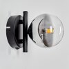 Chehalis Muurlamp - Glas Duidelijk, Rookkleurig, 1-licht