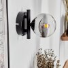 Chehalis Muurlamp - Glas Duidelijk, Rookkleurig, 1-licht