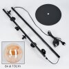 Remaisnil Staande lamp - Glas Zwart, 6-lichts