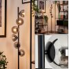 Remaisnil Staande lamp - Glas Zwart, 6-lichts