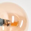 Remaisnil Staande lamp - Glas Zwart, 5-lichts