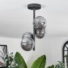 Chehalis Plafondlamp - Glas Rookkleurig, 4-lichts