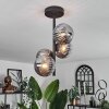 Chehalis Plafondlamp - Glas Rookkleurig, 4-lichts