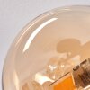 Chehalis Plafondlamp - Glas Amber, 4-lichts