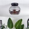 Apedo Plafondlamp - Glas Rookkleurig, 1-licht