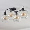 Koyoto Plafondlamp - Glas Duidelijk, 4-lichts