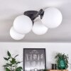 Chehalis Plafondlamp - Glas Wit, 4-lichts
