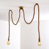 Tenna Kordel Hanger Bruin, Zwart-Goud, 2-lichts