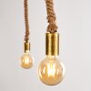Tenna Kordel Hanger Bruin, Zwart-Goud, 2-lichts
