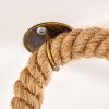 Tenna Kordel Hanger Bruin, Zwart-Goud, 2-lichts