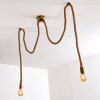 Tenna Kordel Hanger Bruin, Zwart-Goud, 2-lichts