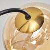 Chehalis Plafondlamp - Glas Goud, Zwart, 6-lichts