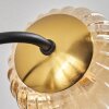Chehalis Plafondlamp - Glas Goud, Zwart, 6-lichts