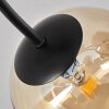 Chehalis Plafondlamp - Glas Amber, Rookkleurig, 6-lichts
