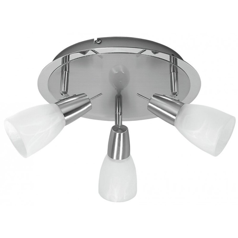 Leuchten-Direkt JULIA Plafondlamp Wit, 3-lichts main product photo