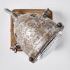 Bangkok Muurlamp Bruin, Pewter, 1-licht