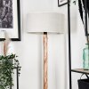 Saladillo Staande lamp Natuurlijke kleuren, Zwart, 1-licht