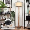 Chellas Staande lamp Natuurlijke kleuren, Zwart, 1-licht