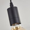 Soungou Plafondlamp Natuurlijke kleuren, Zwart, 5-lichts