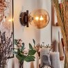 Chehalis Muurlamp - Glas Amber, 1-licht