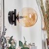 Chehalis Muurlamp - Glas Amber, 1-licht