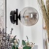 Chehalis Muurlamp - Glas Rookkleurig, 1-licht