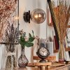 Chehalis Muurlamp - Glas Rookkleurig, 1-licht