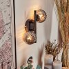 Chehalis Muurlamp - Glas Rookkleurig, 2-lichts
