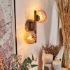 Chehalis Muurlamp - Glas Amber, 2-lichts