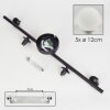 Chehalis Plafondlamp - Glas Wit, 5-lichts