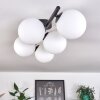 Chehalis Plafondlamp - Glas Wit, 5-lichts