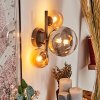 Chehalis Muurlamp - Glas Amber, Rookkleurig, 3-lichts