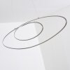 Harpeth Hanglamp LED Nikkel mat, 1-licht