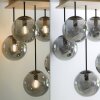 Leuchten-Direkt GREEN WIDOW Plafondlamp Natuurlijke kleuren, Zwart, 5-lichts