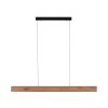 Paul-Neuhaus NANIA Hanglamp LED houtlook, Zwart, 1-licht
