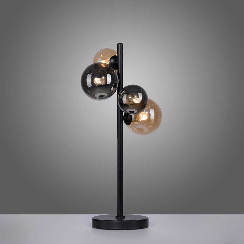 Paul-Neuhaus POPSICLE Tafellamp LED Zwart, 4-lichts