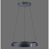 Paul-Neuhaus PURE E-CLIPSE Hanglamp LED Grijs, 2-lichts, Afstandsbediening