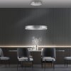 Paul-Neuhaus PURE E-CLIPSE Hanglamp LED Zilver, 2-lichts, Afstandsbediening