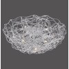 Paul-Neuhaus SAREA Plafondlamp Zilver, 10-lichts