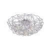 Paul-Neuhaus SAREA Plafondlamp Zilver, 10-lichts