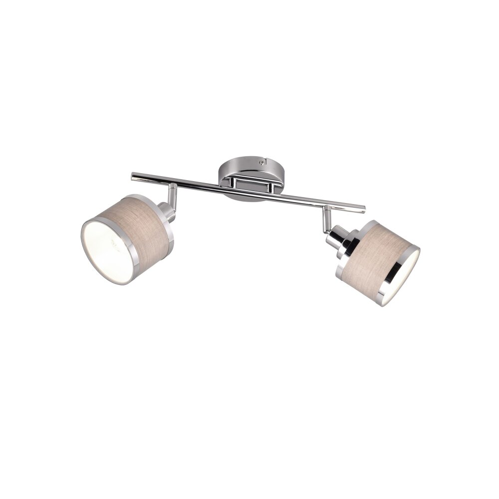 Trio AROSA Plafondlamp Chroom, 2-lichts main product photo