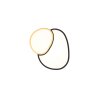 Trio RISE Plafondlamp LED Zwart-Goud, 1-licht, Afstandsbediening