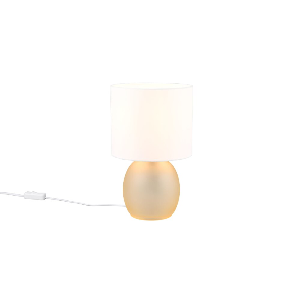 Trio VELA Tafellamp Bruin, Goud, 1-licht main product photo