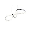 Reality PADUA Hanglamp LED Chroom, 1-licht