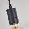 Soungou Plafondlamp Natuurlijke kleuren, Zwart, 4-lichts