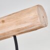 Soungou Plafondlamp Natuurlijke kleuren, Zwart, 3-lichts