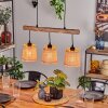 Soungou Hanglamp Natuurlijke kleuren, Zwart, 3-lichts