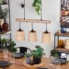 Soungou Hanglamp Natuurlijke kleuren, Zwart, 3-lichts