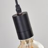 Soungou Hanglamp Natuurlijke kleuren, Zwart, 5-lichts