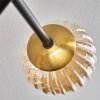Chehalis Plafondlamp - Glas 15 cm Goud, Zwart, 6-lichts